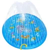 Splash Sprinkler Pad for Dog Wading Pool Backyard Fountain Play Mat Summer Outdoor Water Toys for Babies and Pets 201124