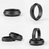 Cluster Rings Retro Old Black Triangle Stainless Steel Mens Cool Simple For Couple Lovers Male Biker Jewelry Creativity Gift Wholesale1