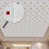 3D Wall Sticker Stereo Ceiling Panel Roof Decor Foam Wallpaper Self-adhesive Waterproof DIY Living Room Decoration TV Background 201202