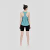 Donne Sexy Open Back Sport Solid Yoga Shirts Legal Workout Racerback Tank Top Fitness Tops Sport Shirt
