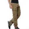 2020 automne hommes pantalons cargo armée pantalons tactiques hommes multi-poches Outwear pantalon droit militaire pantalon hommes pantalon homme 46 LJ201007