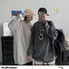 Solid Men Fahsion Sweaters 2020 Autumn Korean Style Men's Pullovers Harajuku Couple Streetwear Male Clothing Tops1