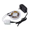 Zniżka 12 V 10M Dual-Disk SMD 2835 Koraliki Lampy 300 Lampa-RGB-IR44-Non-Waterproof i Non-Glue 24-Key Light Strip Set 40W