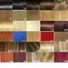 Zzhair 16quot32quot 100 Brasilianska Remy Human Hair Clips In On Human Hair Extension 7st Set Full Head 70g 80g 100g 120g 140g755488