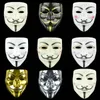 Halloween świąteczny film Cosplay V for Vendetta Hacker Mask Anonim Guy Fawkes Prezent dla dorosłych dzieci Maska Mask Joker5743207