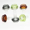 Glass Bowl Male 14mm Double Layers Colorful 18mm bong bowls Hookahs accessory cone smoking pipes release water pipe