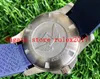 Mens ZF Factory Conquest Watch ETA 2824 l888.2 Automatic Mechanical Blue rubber with ceramic Waterproof 41mm Waterproof