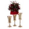 Vielseitige Metallhochzeits-Mittelstücke Vase für Hochzeitsfeier Senyu449