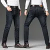 2020 neue Baumwolle Jeans Männer Hohe Qualität Berühmte Marke Denim hosen weiche herren hosen Winter Dicke jean mode Große size40 42 44 46 LJ200903