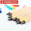0,4 mm fiberpenna 25 färger Art Marker Needle Tip Gel med väska för att skissa manga Design School Supplies Y200709