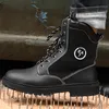 Laarzen stalen neus ademende veiligheid boot beschermende punctie-proof werkschoenen voor mannen casual sneakers y200915