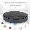 Robot Vacuum Cleaners Cleaner 1800PA Powerful Suction 3 In 1 Pet Hair Home Dry Wet Mopping Cleaning Charge Mini White1