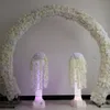 Wedding Decoratie Boog Bloemrijen gebogen cirkel ringrek Diy Accessoires Aisle Decoratieve weg geciteerde benodigdheden2278140