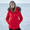 Extremt Cold Pro Bosideng Down Jacket Women's Short Goose Down Fur Collar Tjockad Winter Coat 201019