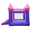 Gry na świeżym powietrzu Oxford Indoor Kids Reflatible Bounce House Yard Jumper Bolek Mini sprężyste zamki z slajdem w stylu drzewa kokosowego