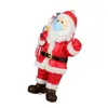 عيد الميلاد الراتنج سانتا كلوز قلادة شخصية شنقا 3D الراتنج سانتا شجرة الحلي لعب الاطفال شجرة عيد الميلاد الديكور