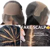 Encaracolado 360 peruca frontal do laço com cabelo do bebê onda profunda transparente completa do laço perucas de cabelo humano 370 falso couro cabeludo rendas frente wig1700091