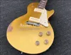 Özel Mağaza Heavy Relic Gold Goldtop Elektrikli Gitar Tek Parça Maun Vücut Boyun P90 Pikaplar Kuyruk Yayını Grov5954375