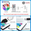 Bluetooth WIFI LED-stripverlichting RGB 5050 2835 Flexibel lint Waterdichte LED-lichtstrip 5M 10M 15M 20M 25M 30M DC 12V Controle W22305z