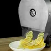Ny design citrus citron banan tomat skivare skivning skärmaskin frukt och grönsaksskivmaskin pris