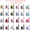 1 Set = 2 stks Neopreen Hand Sanitizer Fles Houder Sleutelhanger WristLet Sleutelhanger Bijpassende Levering 30 ml Hand Sanitizer Bottl Chapstick Houder