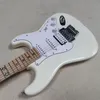 REE Entrega, Herança de Alta Qualidade de Clássico Branco Duplo Shake 6 Strings Guitarra Elétrica, Fingerboard de Bordo de 5 estrelas