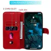 Dla iPhone'a 12 Mini 11 Pro Max Leather Portfel Phone Case Slots Slots do Samsung S20 FE A71 A42 Huawei Moto Sony