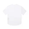 T-shirts pour hommes Impression de lettres Unisexe Hommes Femmes Tenue de couple Style Mode Coton Demi-manches Col rond T-shirt cadeau petit ami Tendances de rue amples et confortables