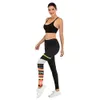 Marki Kobiety Moda Legging Druk Fitness Leggins Slim Sexy Legins High Waist Legginsy Woman Spodnie 201202