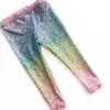Babies, Toddlers and Girls' Leggings sequined mermaid girl tights pant