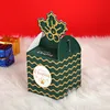 Подарочная обертка фруктовая упаковка коробка Docorations Рождество канун Apple Упаковка бумаги коробки Xmas Candy подарок яблоки W-00354