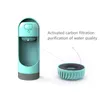 Portable Pet Dog Water Bottle for Small Meadium Large s Travel Puppy Drinking Bowl Outdoor Cat Dispenser Feeder Y200917