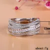 925 Sterling zilveren ringen mode designer sieraden vrouwen diamanten ring voor vrouwen hiphop met 511 maten ketting Ringen5450826