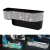 New Car Right Side Seat Space Storage Box Pocket Organizer Deep Slots Phone Holder Inlaid Diamonds Car Accessories Fast delivery