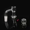 Smoking Accessories Design Fully Weld Quartz Banger With 10mm 14mm 18mm Joints Beveled Edge worked Nails For Glass bongs dab rig