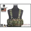 Emersongear Hunting Chest Rig MFスタイルの戦術的な胸部リグuw gen iv狩猟ベストハーネススプリットフロントキャリアミリタリー軍ギア201214