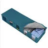 Dobrável sob a cama sacos 97x33x15cm Grande sob a cama caixas de armazenamento selado Sacos de poeira underbed roupas de armazenamento sacos zíper organizador vt1781