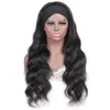 Meetu Long Length Wig 28 30inch Body Human Hair Wigs With Headbands Straight Water Loose Deep None Lace Headband Wigs For Women All Ages Natural Color