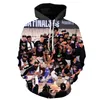 High quality men's and women's sports tennis players hoodies collar hoodies 201126