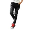 Pantalon garçons au printemps automne jeans noirs enfants pantalon décontracté jeans garçons pantalons adolescents enfants pantalon décontracté 513 y garçons outwear2546382