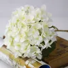 Single branch simulation Decorative flowers Hydrangea silk cloth plant wedding false flower wholesale decoration