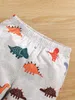 Bebê dinossauro imprimir camisola camisola ela