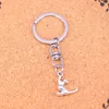 Mode Schlüsselbund 19*16mm faule katze Anhänger DIY Schmuck Auto Schlüssel Kette Ring Halter Souvenir Für Geschenk