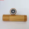 Makeup bamboo design empty lip gross container lipstick tube DIY cosmetic containers, balm tubes, stick tubeshigh quatiy