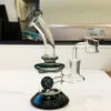 Кальяны Bong Dab Rig Прибытие 6,7 дюйма стеклянные водопроводные трубы красочные бонги.