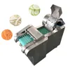 100-300kg/h comercial de alta velocidade de fruta vegetal Máquina de cubos/cubos vegetais Cuttter Cutter Cutkin Dicing Machine