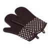 Gants de four Silicone de haute qualité mitaines de four à micro-ondes antidérapant ustensiles de cuisson cuisine cuisson gâteau outils de cuisson