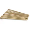 Naaiende kennisgeving Tools 12pcs / Set 25 cm Natuurlijke kleur Bamboe Enkele puntige Afghaanse Tunesische Haak Haken Naalden