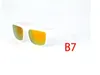Marka Tasarımcısı Güneş Gözlüğü Moda Erkekler Kare Çerçeve Sürüş Güneş Gözlükleri Shades Tüm Siyah Spor Marka Gözlük 12 Renkler 2183