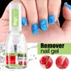 Poliska żelowa magiczna zmywacza paznokcie semipermanent lakieru lakieru żelowego UV Magic Remover lakier do usuwania usuwania żelu 15 ml 0695318254